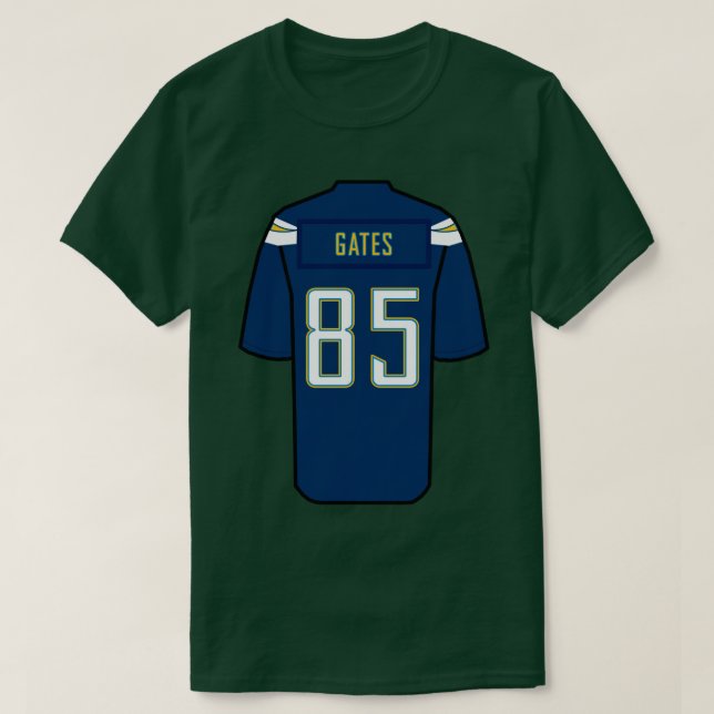 Antonio Gates Jersey T-Shirt (Design vorne)
