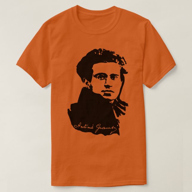 Antonio Gramsci Sozialist Marxist Leftist T-Shirt (Design vorne)