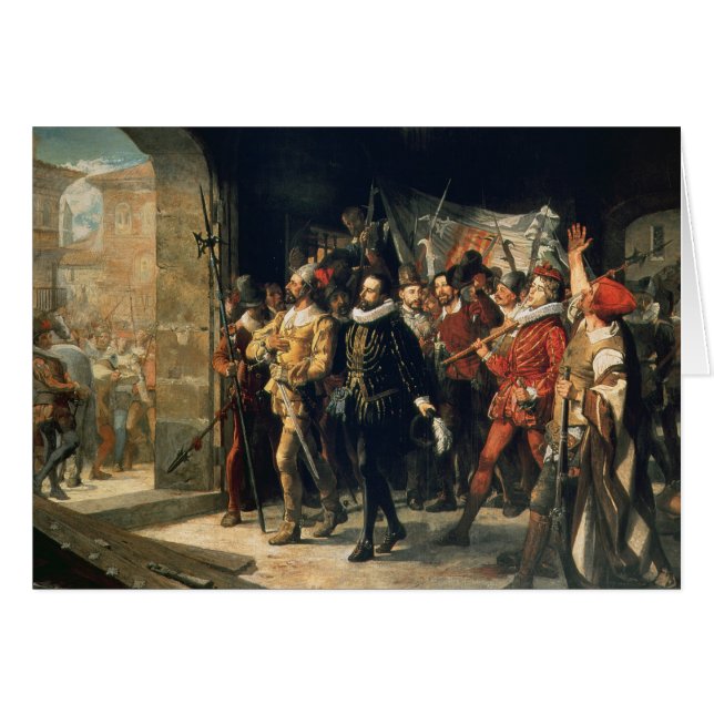 Antonio Perez libéré de la prison par (Devant horizontal)