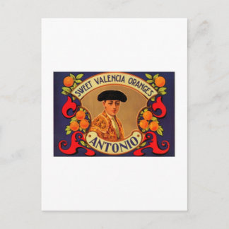 Antonio Sweet Valencia Orange Postkarte