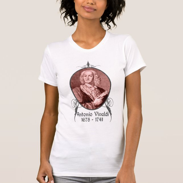 Antonio Vivaldi T-Shirt (Vorderseite)