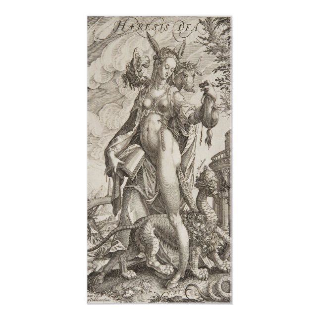 Antonius Eisenhoit - Haeresis Dea Glossy Poster (Vorderseite)