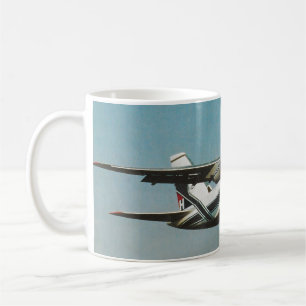 Antonov An-124 Ruslan Frachtflugzeug Vintage Aviat Kaffeetasse
