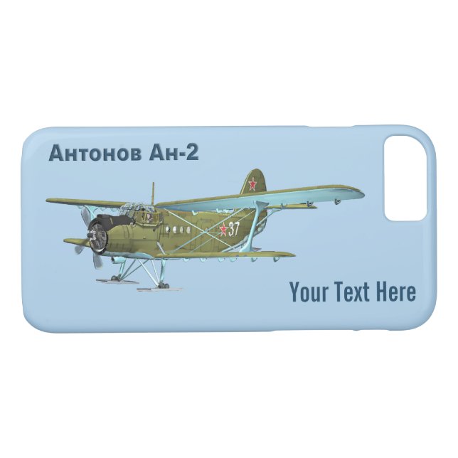 Antonov An-2 Case-Mate iPhone Hülle (Rückseite (Horizontal))