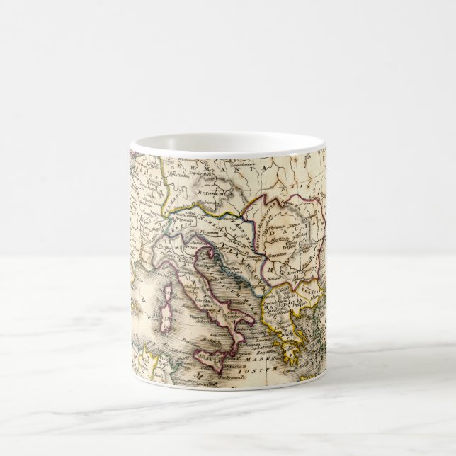 Antquie Karte von altem römischem Kaffeetasse (Mittel)