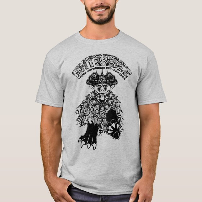Antrabez bali Barong Design T - Shirt (Vorderseite)