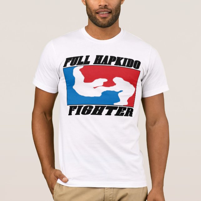 ANTRAG 02:: VOLLER HAPKIDO KÄMPFER T-Shirt (Vorderseite)