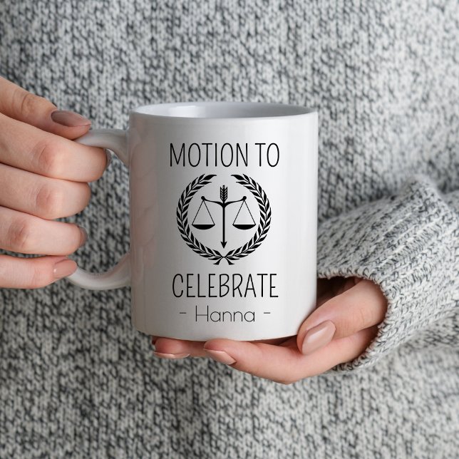 Antrag auf Feier des Juristenhochschuldiploms Tasse (Von Creator hochgeladen)