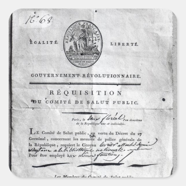Antrag des Ausschusses der Öffentlichkeit Quadratischer Aufkleber (Vorderseite)