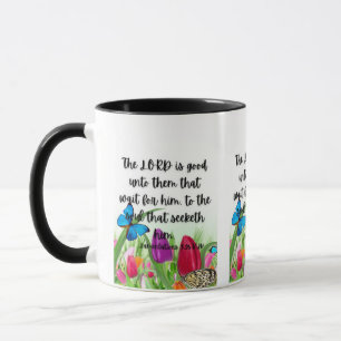Anträge 3:25 KJV Bible Verse Pic Zweitone-Tasse Tasse
