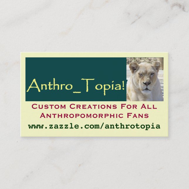 Antrho_Topia 2 Visitenkarte (Vorderseite)