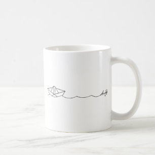 Antrieb-Papierboot Kaffeetasse