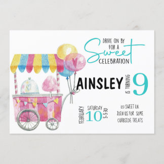 ANTRIEB|SCHWEET LECKEREI|BIRTHDAY|Candy Einladung