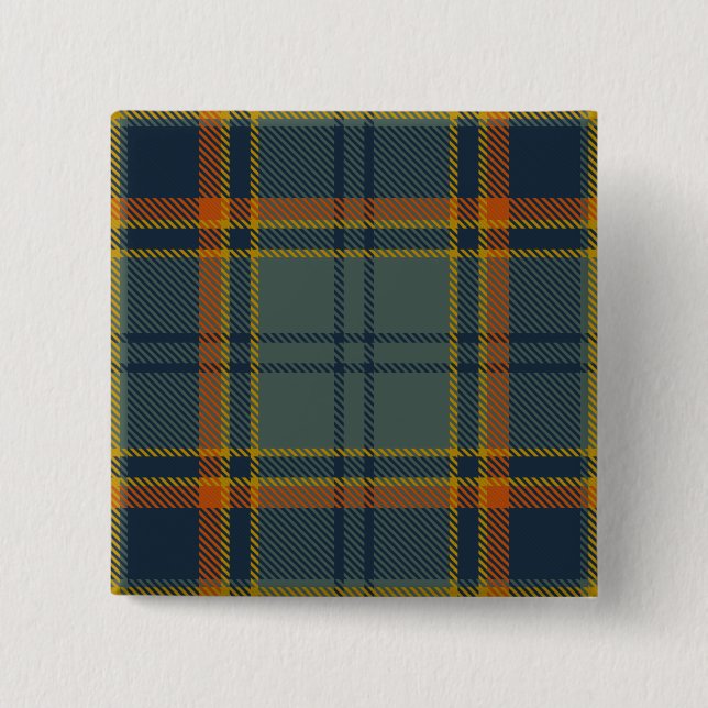 Antrim Landkreis Irish Tartan Button (Vorderseite)