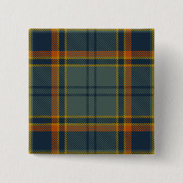Antrim Landkreis Irish Tartan Button
