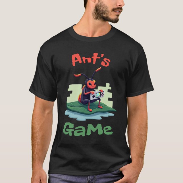 Ants Spiel T-Shirt (Vorderseite)