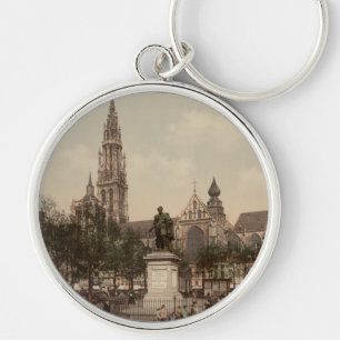 Antwerp Kathedrale, Antwerpen, Belgien Schlüsselanhänger