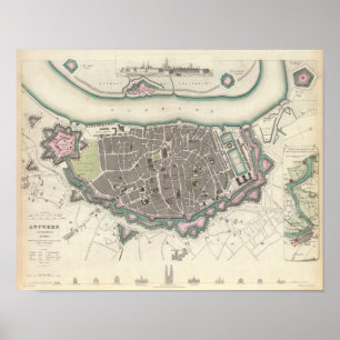 Antwerpen Antwerpen Anvers Poster
