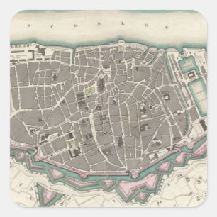 Antwerpen Antwerpen Anvers Quadratischer Aufkleber
