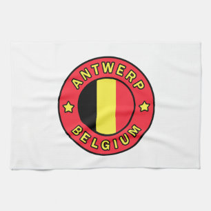 Antwerpen Belgien Geschirrtuch