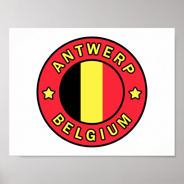 Antwerpen Belgien Poster (Vorne)