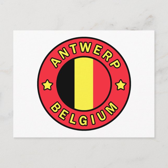 Antwerpen Belgien Postkarte (Vorderseite)