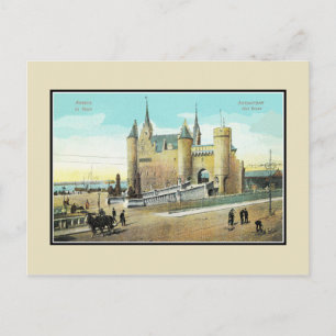 Antwerpen Belgien Schloss Steen restauriert Postkarte