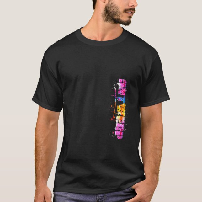 Antwerpen Cityscape Antwerpen Skyline T-Shirt (Vorderseite)