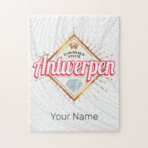 Antwerpen Flanders Belgien Retro Vintag Souvenir