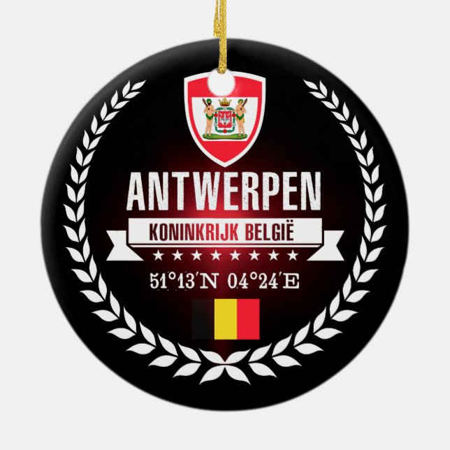 Antwerpen Keramikornament (Hinten)