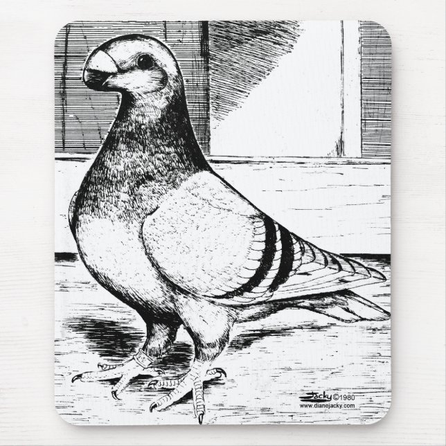 Antwerpen Long Faced 1980 Mousepad (Vorne)