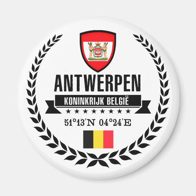 Antwerpen Magnet (Vorne)