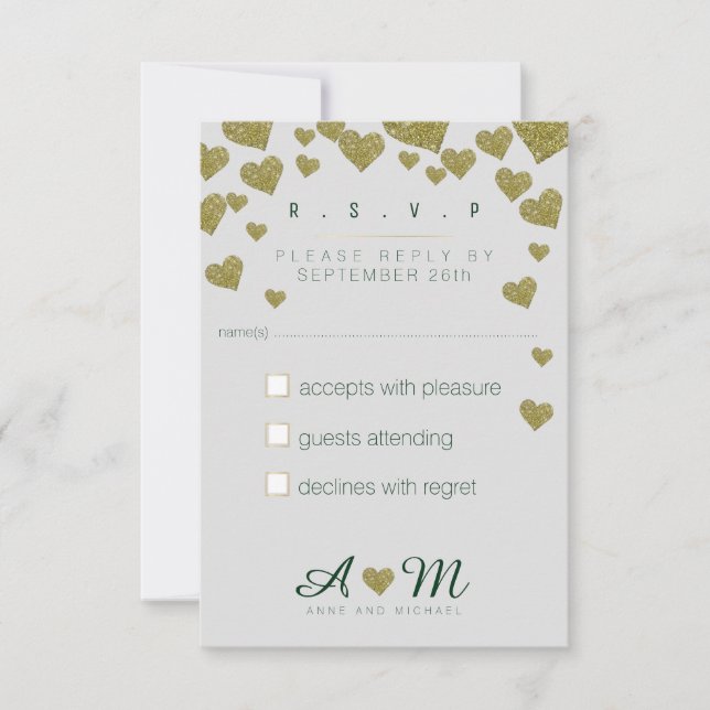 Antwort, Antwort Rs. v. p. Liebe Hochzeit (Vorderseite)