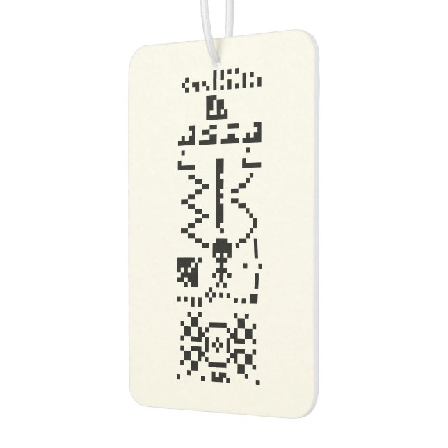 Antwort auf die binäre Meldung von Arecibo Autolufterfrischer (Links)