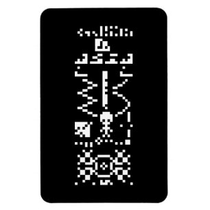 Antwort auf die binäre Meldung von Arecibo Magnet