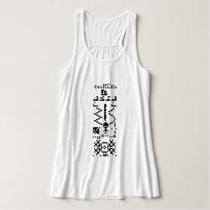 Antwort auf die binäre Meldung von Arecibo Tank Top