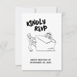 Antwort Cute Couple Illustration