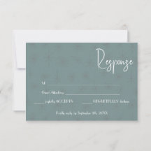 Antwort-Hochzeitkarte