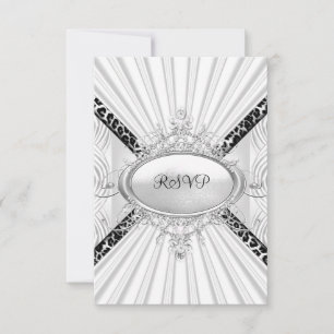 Antwort zur RSVP-Anfrage Leopard Weiß Diamant Schw