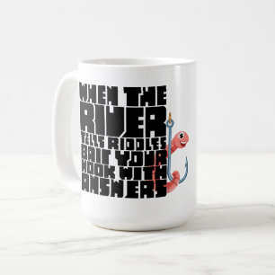 Antworten auf das Rätsel der Flüsse  Kaffeetasse