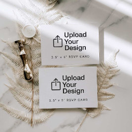 Antwortkarte 3,5" x 5" UAWG RSVP Karte