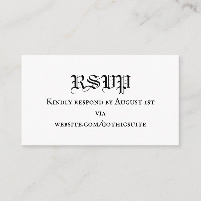 Antwortkarte Begleitkarte (Vorderseite)