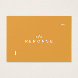 Antwortkarte Colorus - Orange