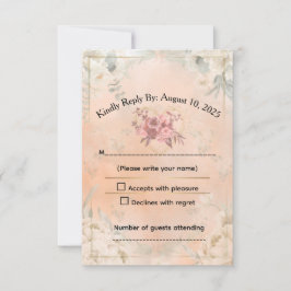 Antwortkarte RSVP Karte