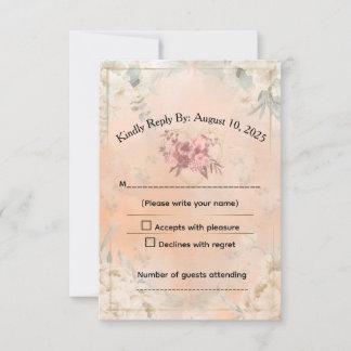 Antwortkarte RSVP Karte