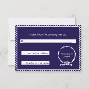 Antwortkarte zur Hochzeitszusage RSVP Karte