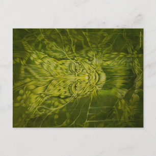 Anu/ Elemental Green Postkarte