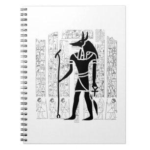 Anubis Ägyptische Mythologie Notizblock