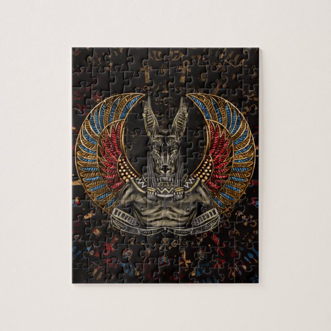 Anubis - ägyptischer Gott (Vertikal)