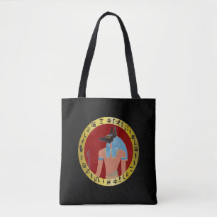 Anubis, ägyptischer Gott Tasche